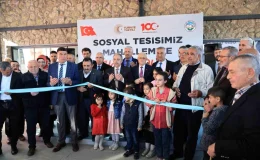 Talas Belediyesi Kırsal Mahallelere Sosyal Tesisler Yapmaya Devam Ediyor