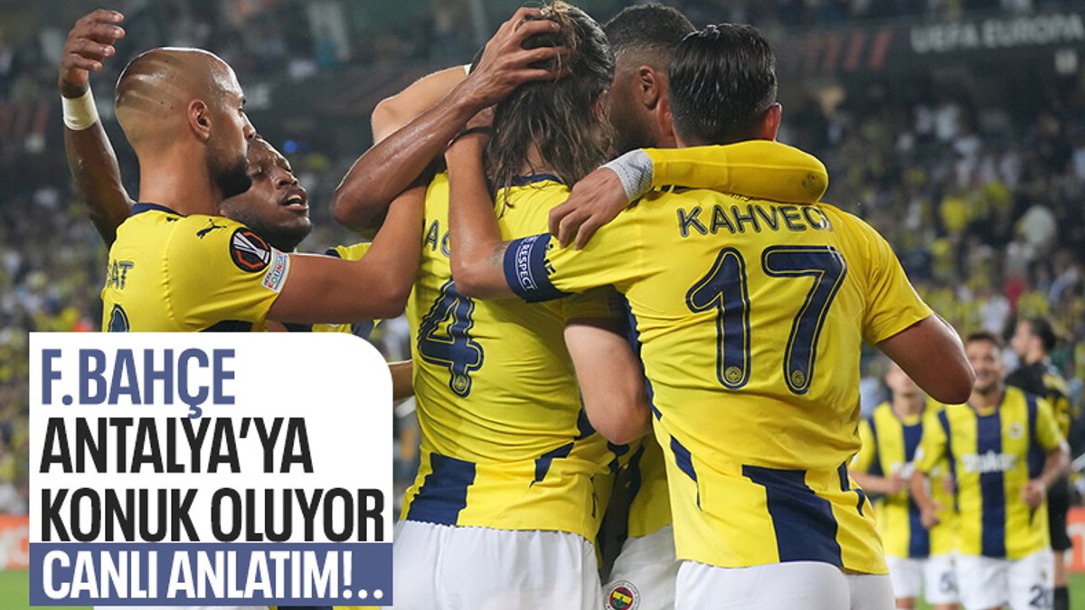 Antalyaspor – Fenerbahçe – CANLI SKOR