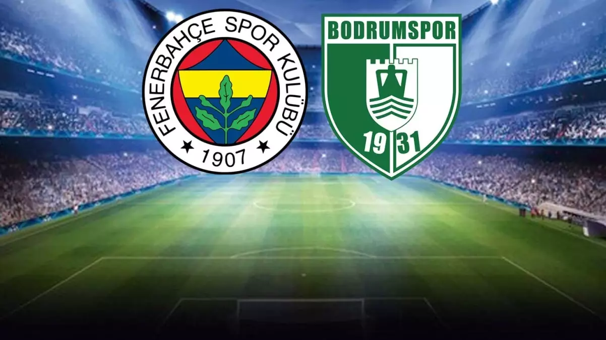 Fenerbahçe-Bodrum FK maçında tempo bir an olsun düşmüyor