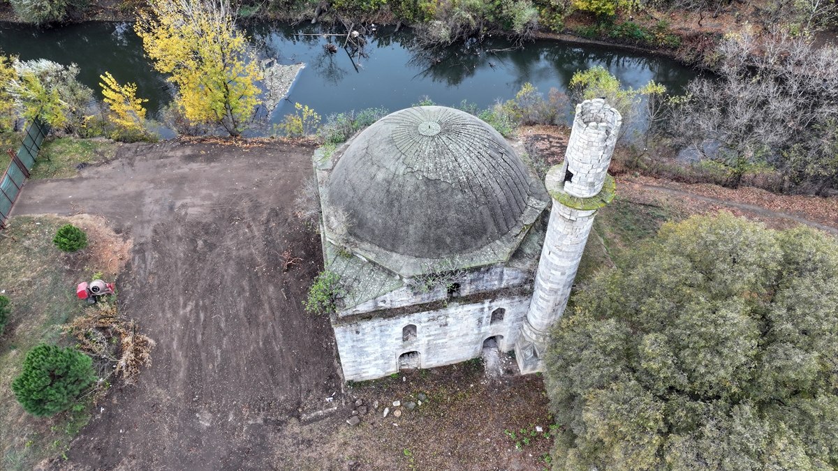 Edirne’de 5,5 asırlık Evliya Kasımpaşa Camisi yenileniyor